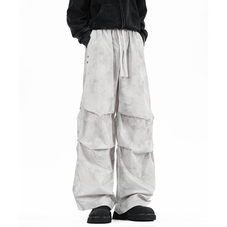 タイダイ加工風 ワイドカーゴパンツ Tie | aimoha  | 詳細画像5 