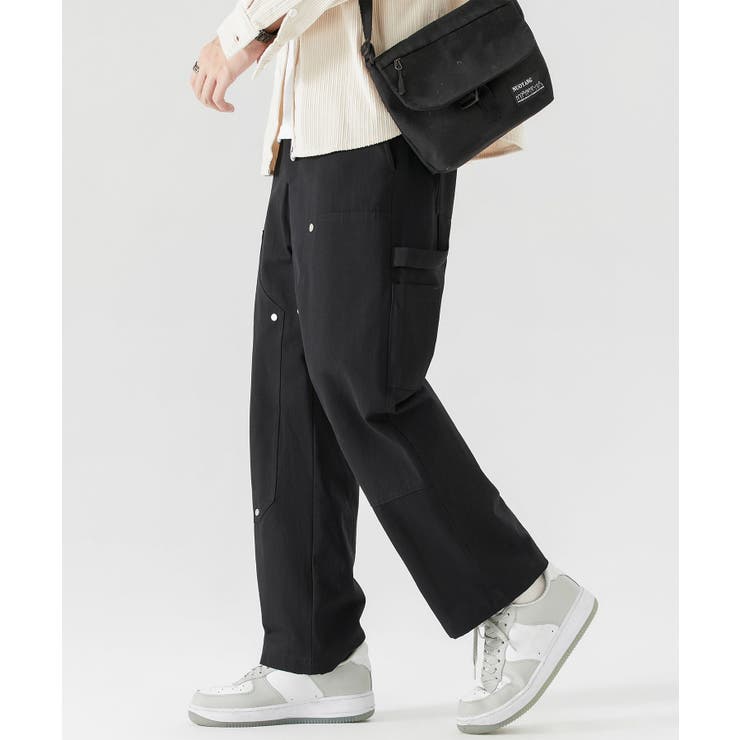 スタッズデザイン ダブルニーワークパンツ Studded | aimoha  | 詳細画像13 