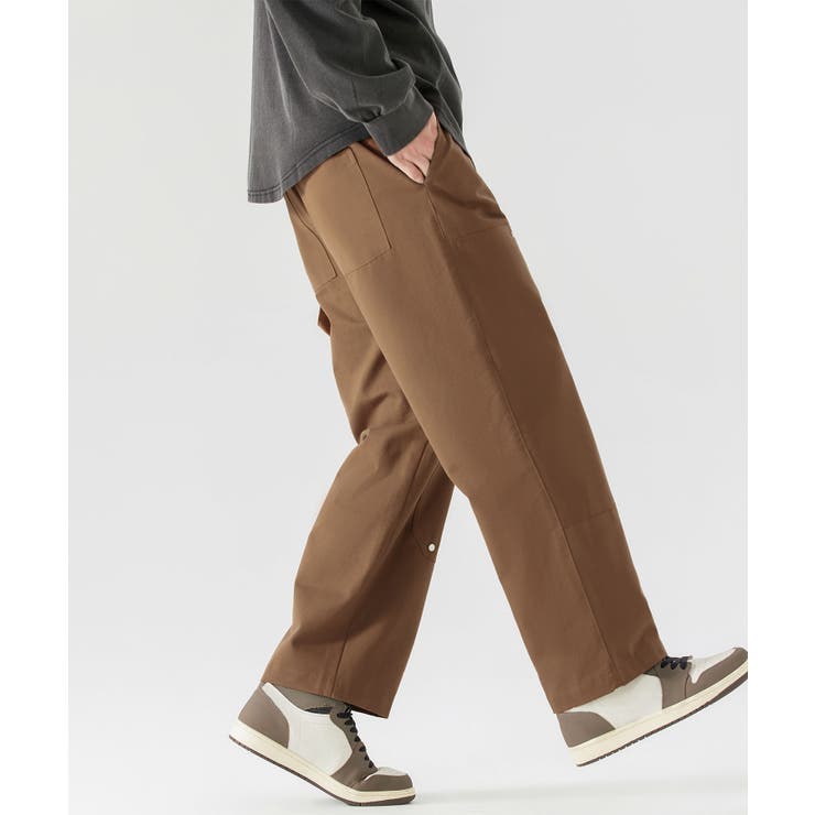 スタッズデザイン ダブルニーワークパンツ Studded | aimoha  | 詳細画像2 