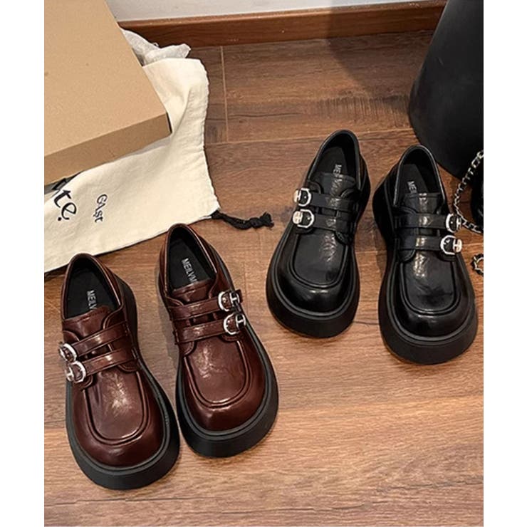 厚底ローファー | aimoha  | 詳細画像1 