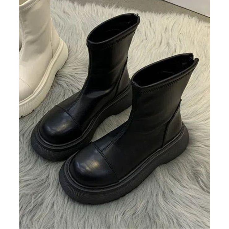 厚底ショートブーツ | aimoha  | 詳細画像8 