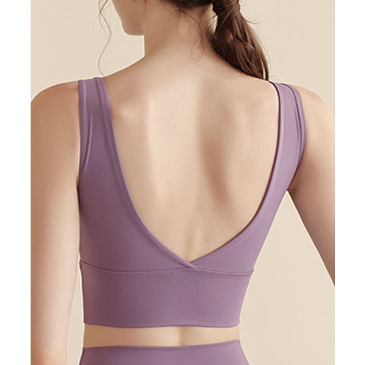 ヨガウェアタンクトップ+ハイウエストレギンス 上下セットアップ | aimoha  | 詳細画像8 