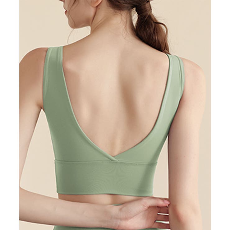 ヨガウェアタンクトップ+ハイウエストレギンス 上下セットアップ | aimoha  | 詳細画像12 