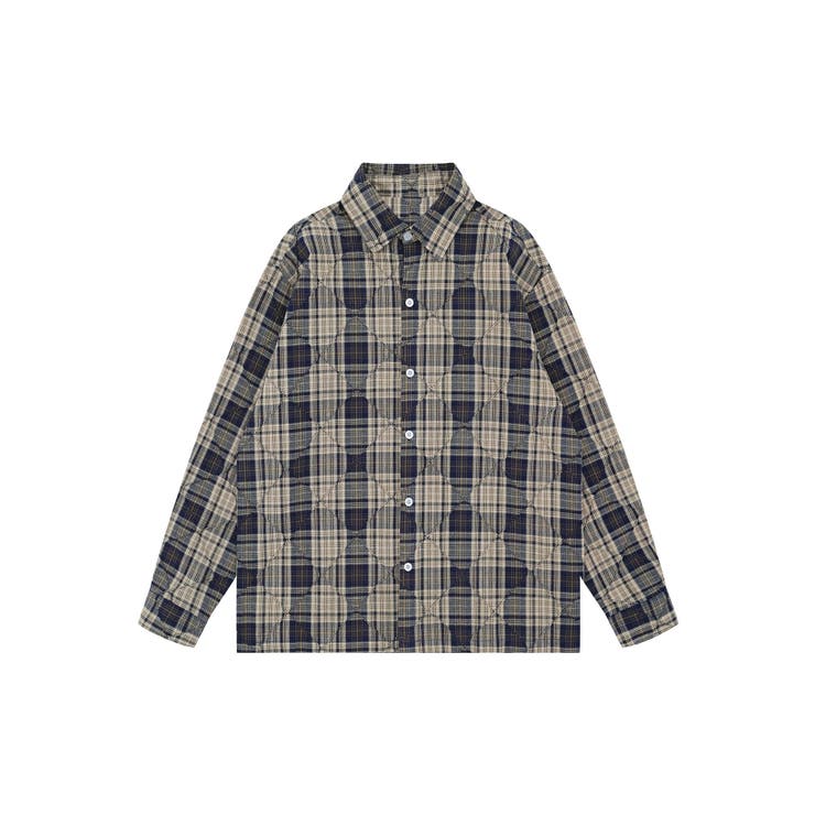 ネイビー | ヴィンテージチェックシャツ/Vintage Check  Shirt | aimoha 