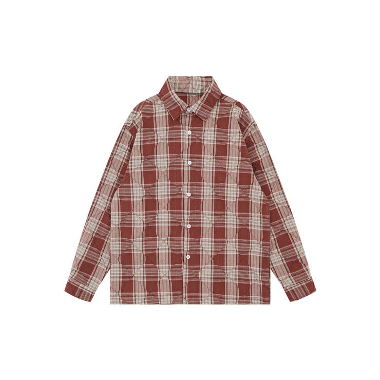 レッド | ヴィンテージチェックシャツ/Vintage Check  Shirt | aimoha 