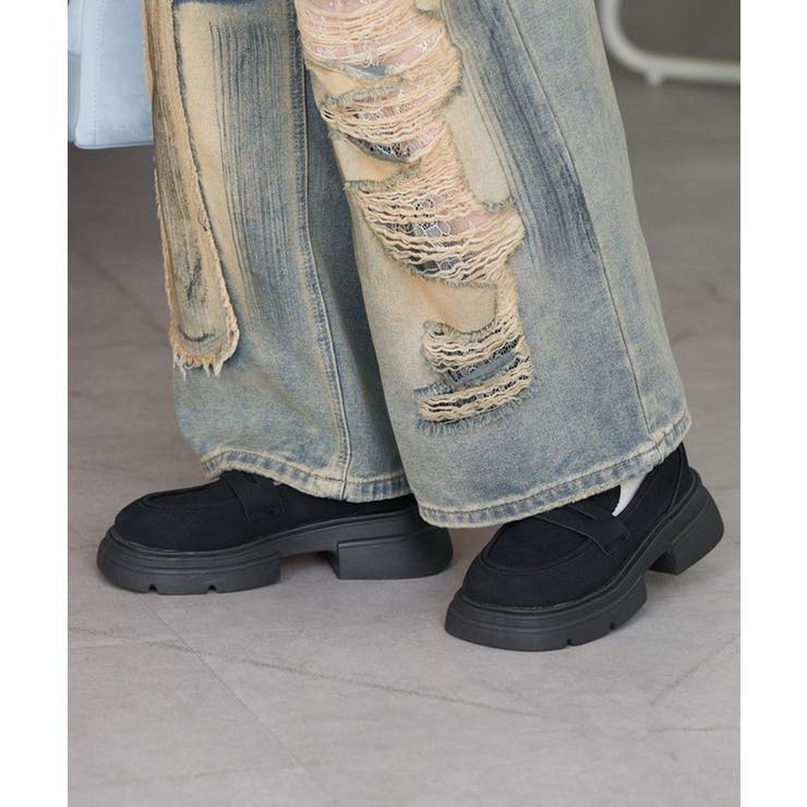 厚底ローファー | aimoha  | 詳細画像3 