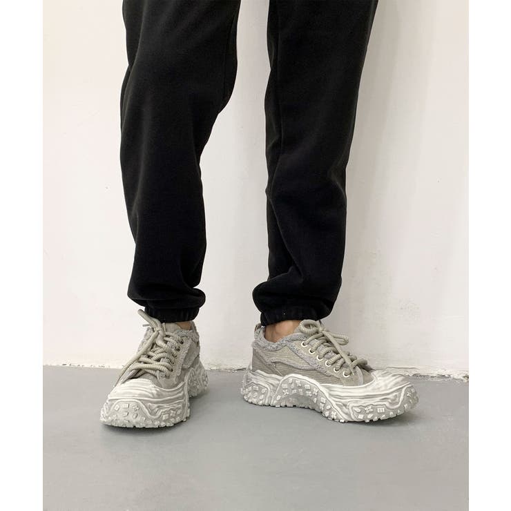 デニム厚底スニーカー/Denim platform sneakers | aimoha  | 詳細画像17 