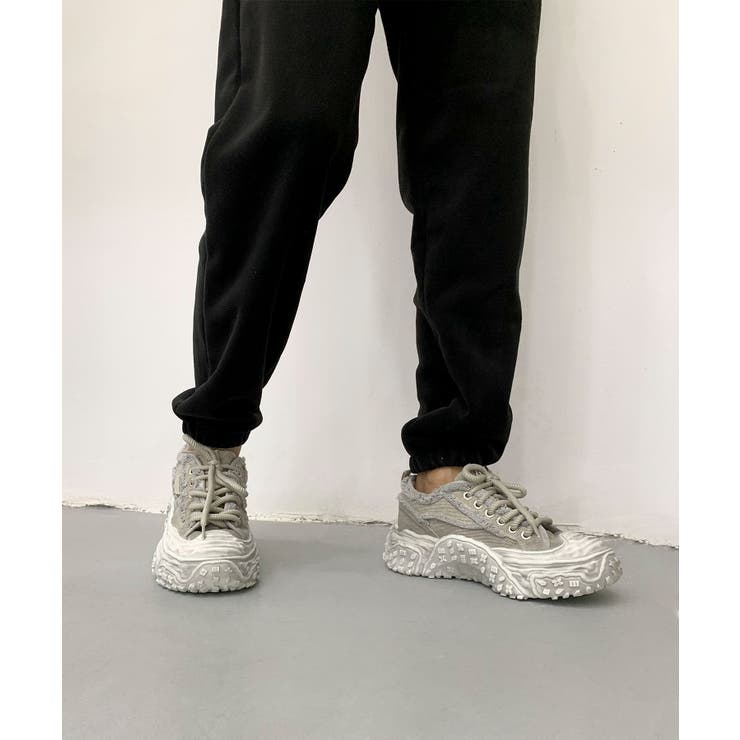 デニム厚底スニーカー/Denim platform sneakers | aimoha  | 詳細画像15 