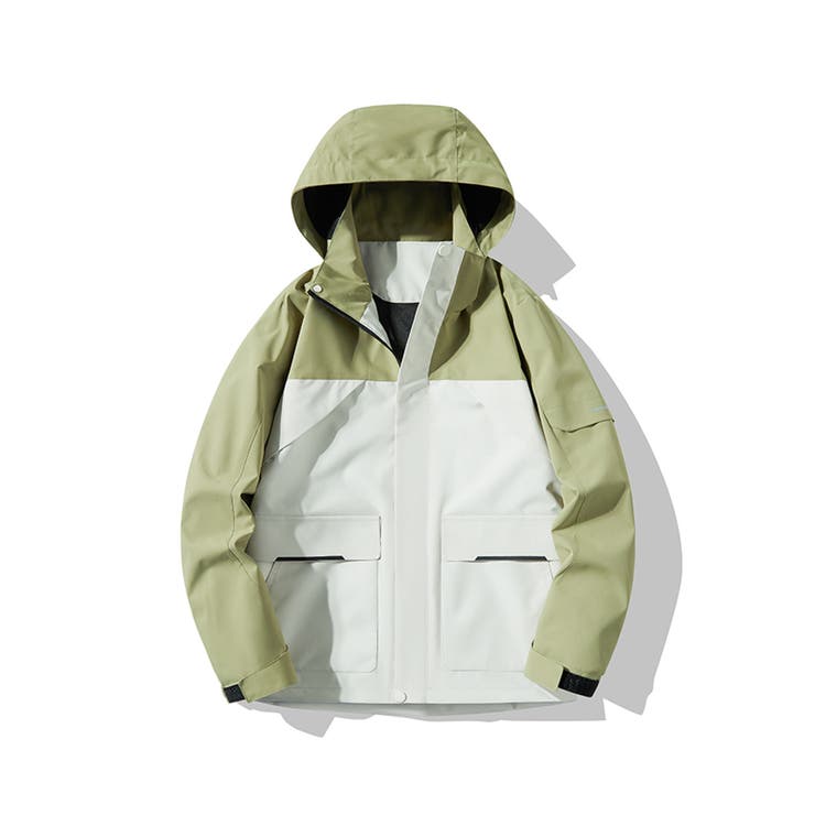 グリーン | マウンテンフードパーカージャケット MOUNTAIN HOODED | aimoha 