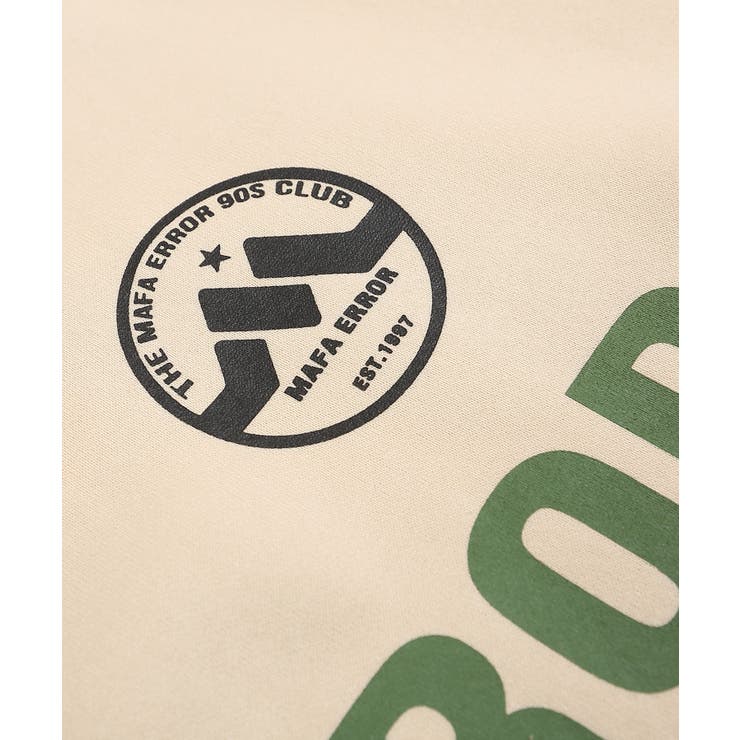 HOOK  select  アメカジヴィンテージ風袖配色切り替えプリントポロ襟ス… | HOOK | 詳細画像2 