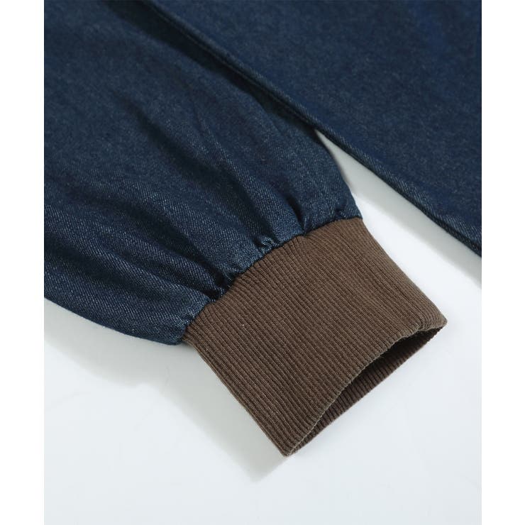 HOOK -select- 部分ウォッシュデニムプルオーバー | HOOK | 詳細画像6 