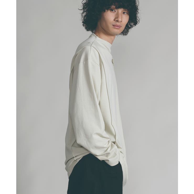 【aimoha neo】SLEEK MOCK-LAYERED TEE | aimoha men | 詳細画像33 
