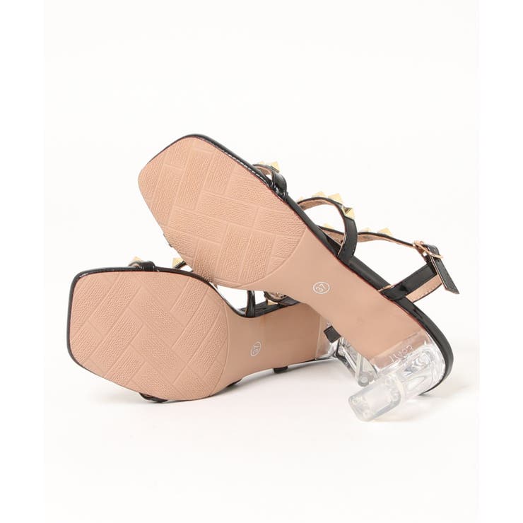 【Jasmine Grandiflorum】クリアヒールスタッズサンダル 6 | aimoha  | 詳細画像12 