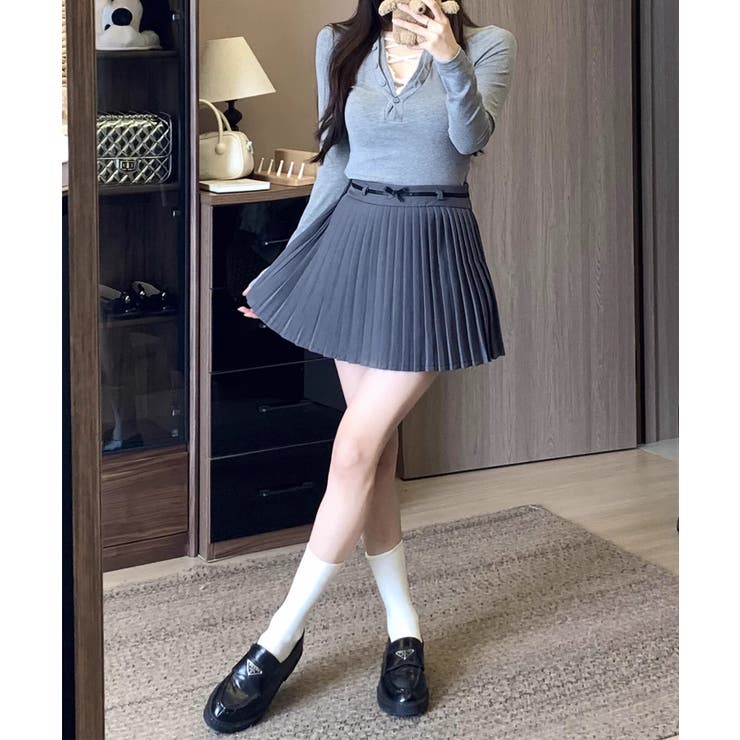 MADISONBLUE プリーツスカート size2 TUCK VOLUME SKIRT | SKIRT | MADISONBLUE