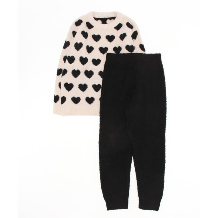 2点セット 秋冬もこもこ長袖＆ロングパンツ 柄ルームウェア【AW】 | aimoha  | 詳細画像12 