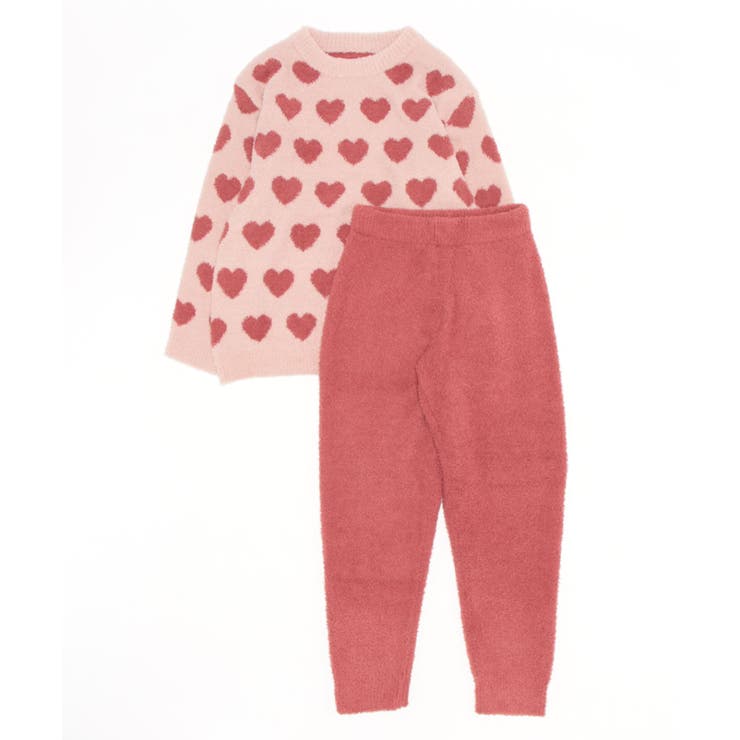 2点セット 秋冬もこもこ長袖＆ロングパンツ 柄ルームウェア【AW】 | aimoha  | 詳細画像14 