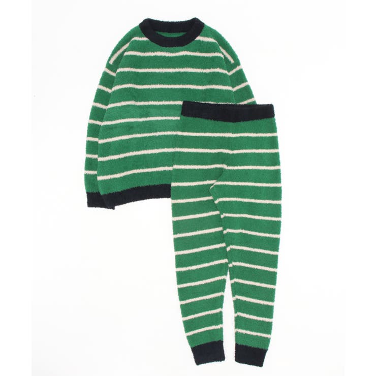 2点セット 秋冬もこもこ長袖＆ロングパンツ 柄ルームウェア【AW】 | aimoha  | 詳細画像15 