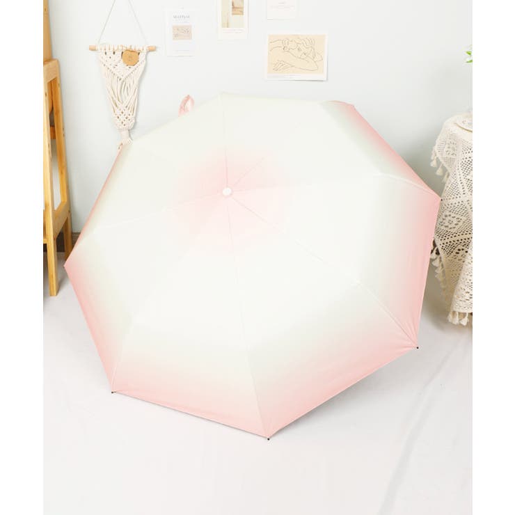 ミニマルカラー 三折り手動 折りたたみ傘 コンパクト 軽量 晴雨兼用 | aimoha  | 詳細画像8 