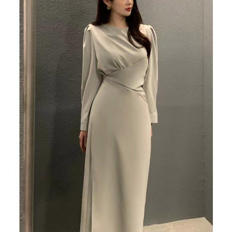 【Jasmine】アシンメトリーロングワンピース Jasmine Grandif… | aimoha  | 詳細画像9 