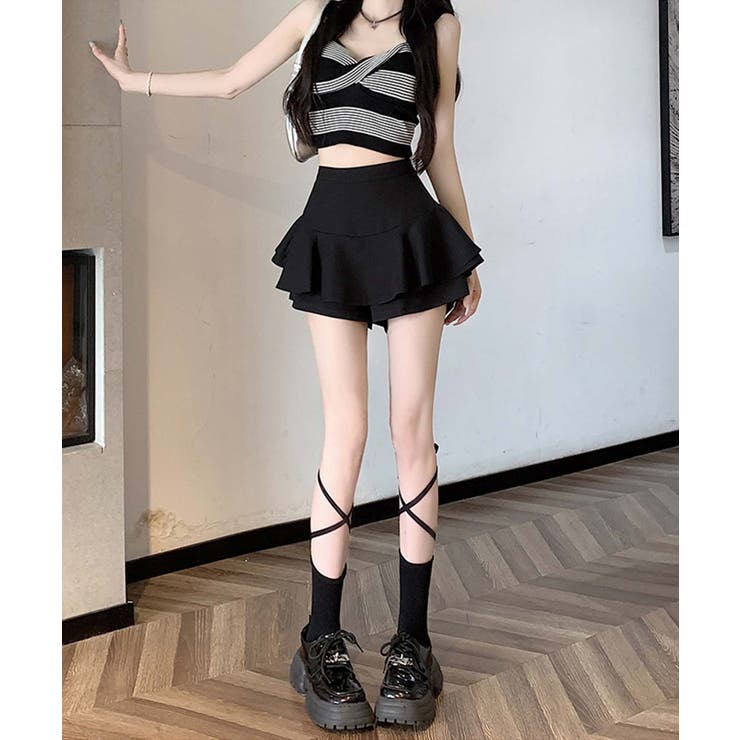 ウエスト切り替えフレアミニスカート Jasmine Grandiflorum | aimoha  | 詳細画像10 