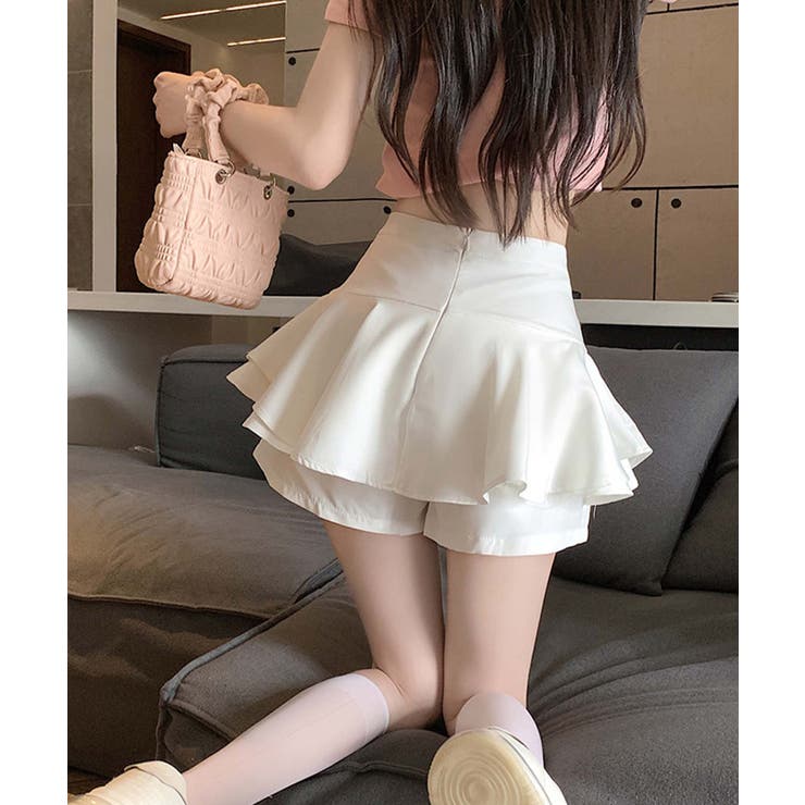 ウエスト切り替えフレアミニスカート Jasmine Grandiflorum | aimoha  | 詳細画像11 