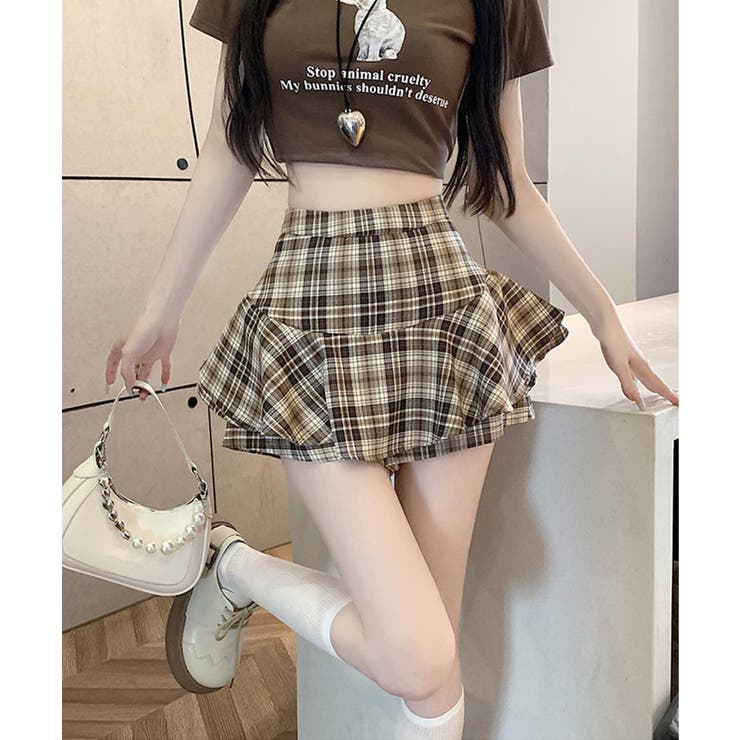 ウエスト切り替えフレアミニスカート Jasmine Grandiflorum | aimoha  | 詳細画像21 