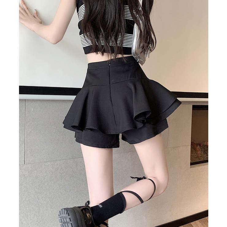 ウエスト切り替えフレアミニスカート Jasmine Grandiflorum | aimoha  | 詳細画像7 