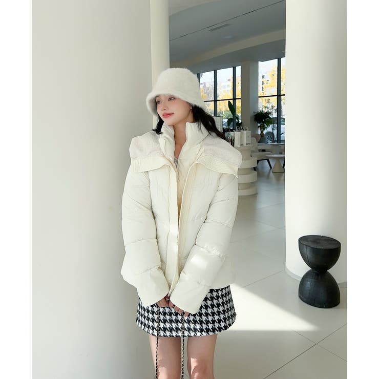 【Jasmine】ウエストベルトダウンジャケット | aimoha  | 詳細画像5 