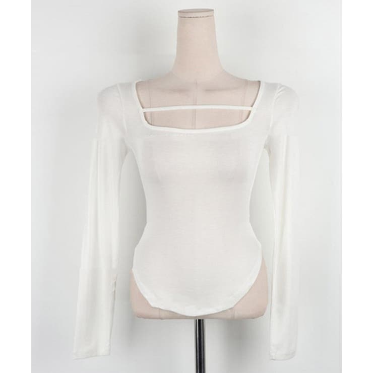 ナローストラップ長袖トップス Jasmine Grandiflorum | aimoha  | 詳細画像11 