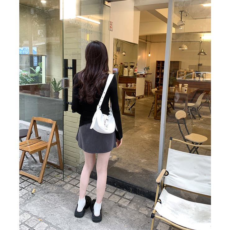 ナローストラップ長袖トップス Jasmine Grandiflorum | aimoha  | 詳細画像12 