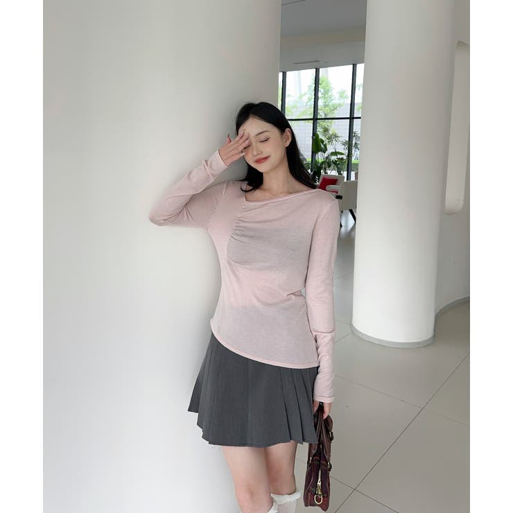 アシンメトリーニットプルオーバー Jasmine Grandiflorum | aimoha  | 詳細画像22 