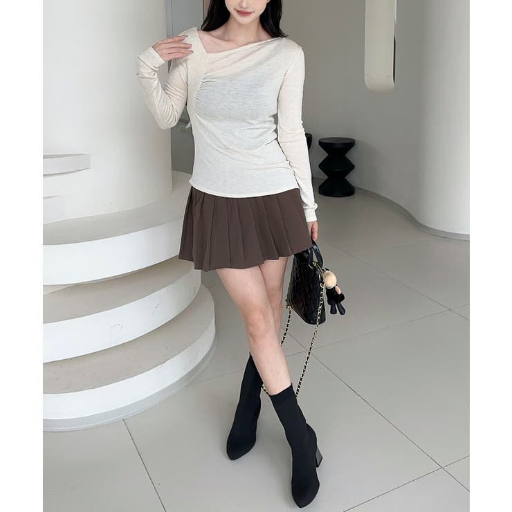 アシンメトリーニットプルオーバー Jasmine Grandiflorum | aimoha  | 詳細画像21 