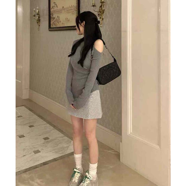 【Jasmine】ワンショルダーニットプルオーバ Jasmine Grandif… | aimoha  | 詳細画像6 