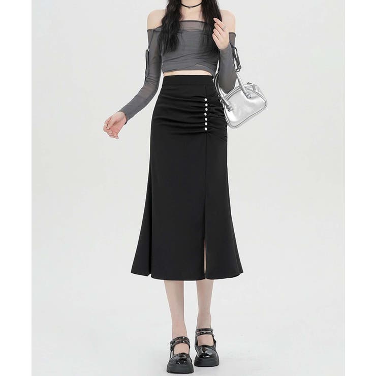 【Jasmine】パール付きマーメイドスカート Jasmine Grandifl… | aimoha  | 詳細画像9 