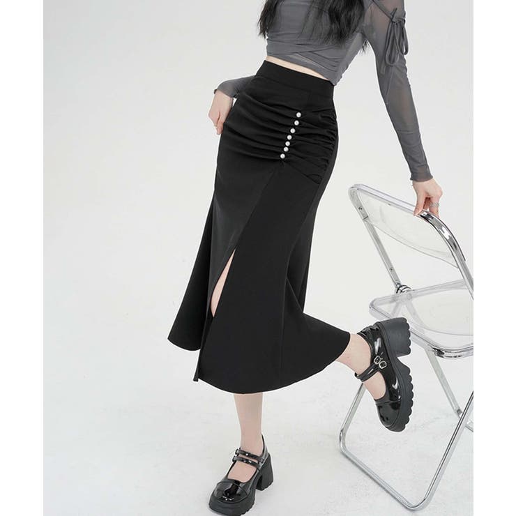 【Jasmine】パール付きマーメイドスカート Jasmine Grandifl… | aimoha  | 詳細画像11 