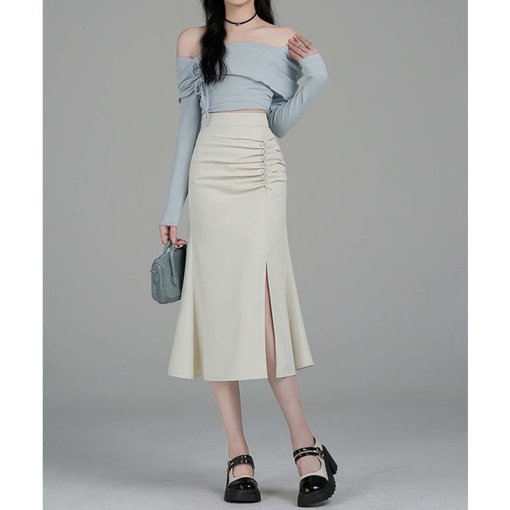 【Jasmine】パール付きマーメイドスカート Jasmine Grandifl… | aimoha  | 詳細画像1 