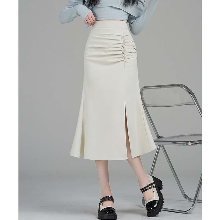 【Jasmine】パール付きマーメイドスカート Jasmine Grandifl… | aimoha  | 詳細画像4 