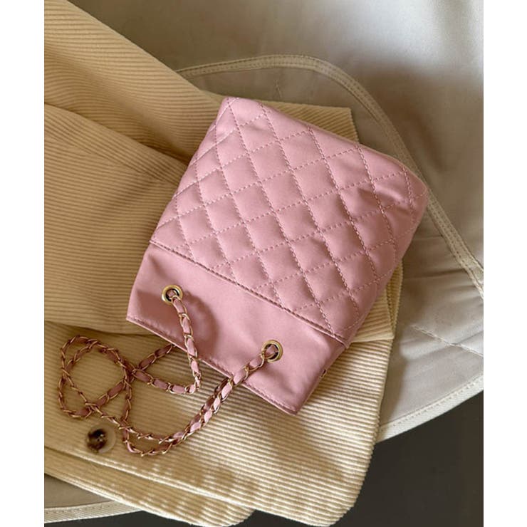 2WAYキルティング巾着バッグ Jasmine Grandiflorum | aimoha  | 詳細画像24 