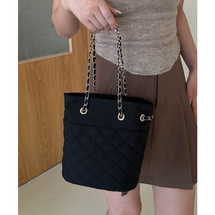 2WAYキルティング巾着バッグ Jasmine Grandiflorum | aimoha  | 詳細画像22 