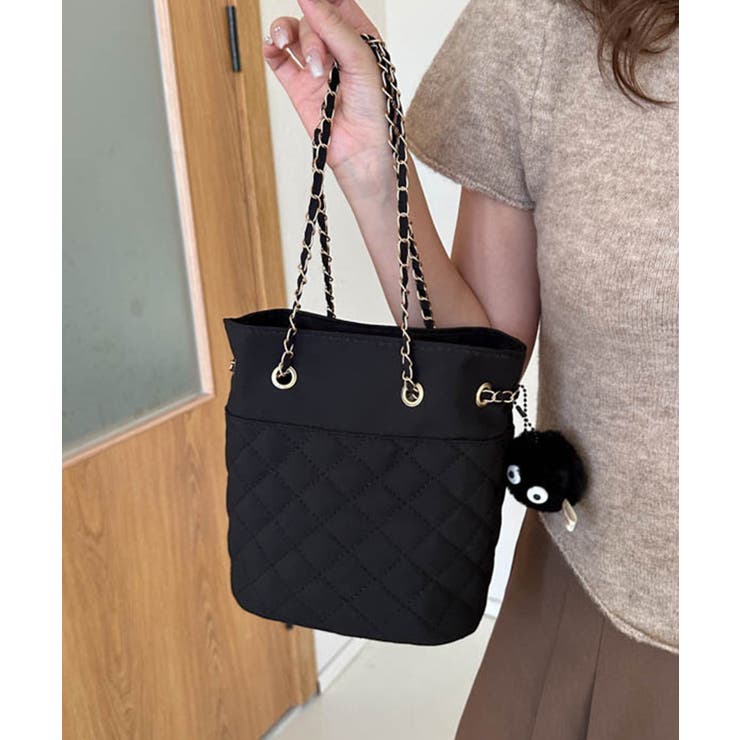 2WAYキルティング巾着バッグ Jasmine Grandiflorum | aimoha  | 詳細画像23 