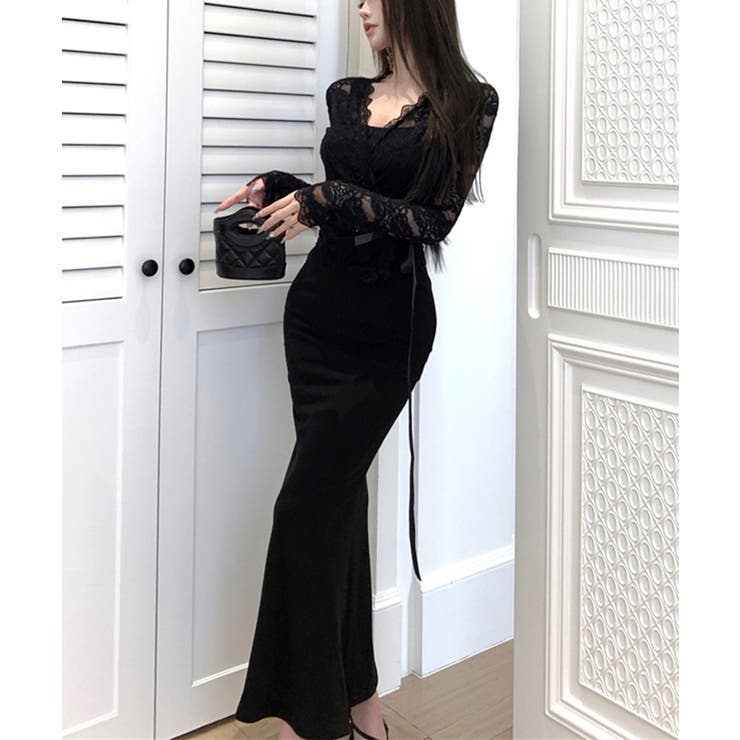 【Jasmine】シアーレーストップス＋スウェットキャミワンピース Jasmin… | aimoha  | 詳細画像2 