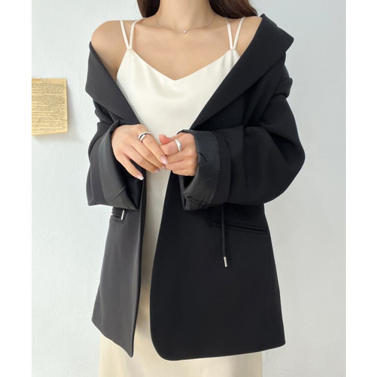 【Jasmine】ドロストテーラードシャケット Jasmine Grandifl… | aimoha  | 詳細画像11 