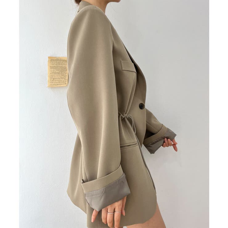 【Jasmine】ドロストテーラードシャケット Jasmine Grandifl… | aimoha  | 詳細画像3 