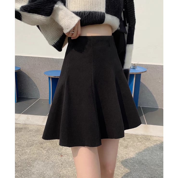 【Jasmine】ハイウエストフレアミニスカート | aimoha  | 詳細画像7 