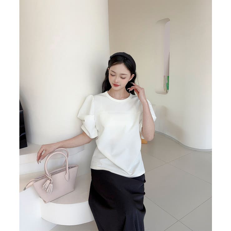 【Jasmine】パワショル切り替えTシャツ | aimoha  | 詳細画像7 