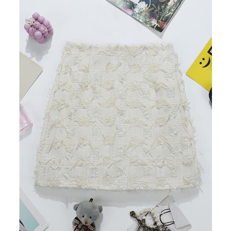 【Jasmine】ジャガードミニタイトスカート Jasmine Grandifl… | aimoha  | 詳細画像13 