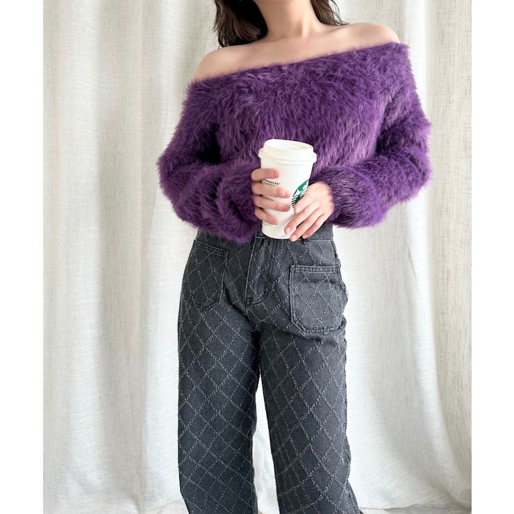 フワフワ ニットプルオーバー Jasmine | aimoha  | 詳細画像30 