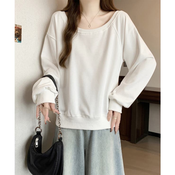 【Jasmine】2WAY肩見せスウェット Jasmine Grandiflor… | aimoha  | 詳細画像8 