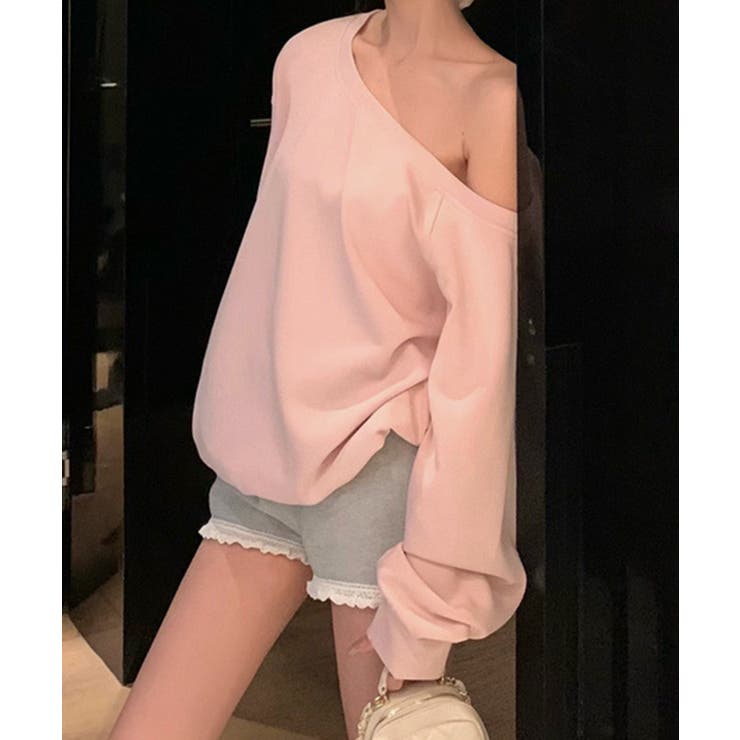 【Jasmine】2WAY肩見せスウェット Jasmine Grandiflor… | aimoha  | 詳細画像13 