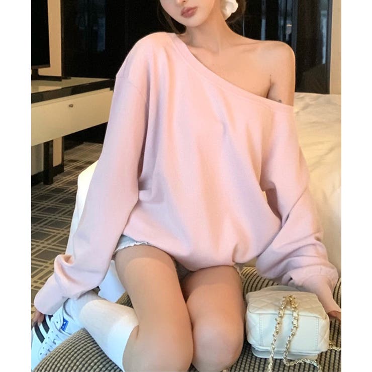 【Jasmine】2WAY肩見せスウェット Jasmine Grandiflor… | aimoha  | 詳細画像14 